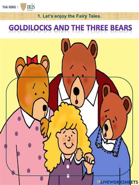 Rainbow Goldilocks and the Three Bears PDF