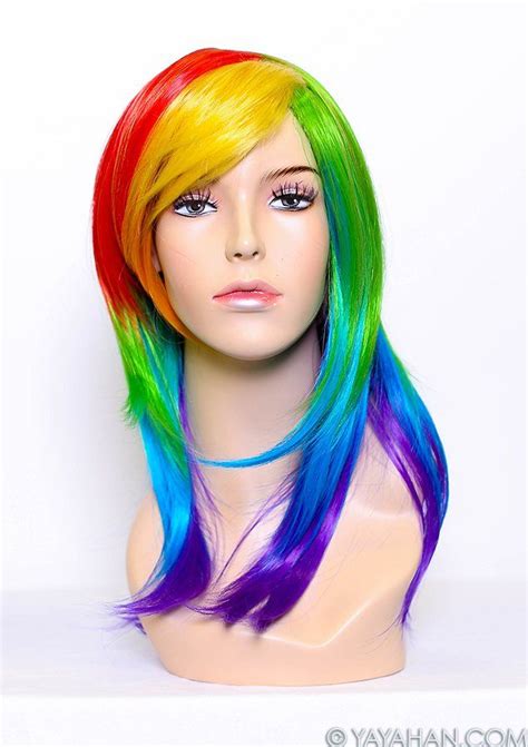 Rainbow Wigs: A Vibrant Explosion of Color for All Occasions