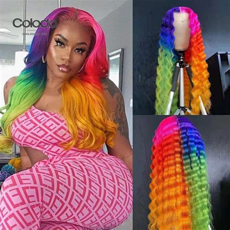 Rainbow Wigs Human Hair: A Guide to the Ultimate Glamorous Accessory