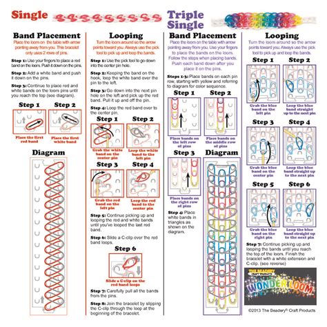 Rainbow looms patterns instructions Ebook Epub