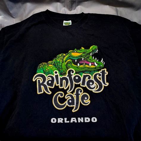 Rainforest Cafe T-shirt: Journey into the Heart of Tropical Treasures