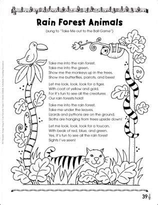 Rainforest songs for kids Ebook Kindle Editon