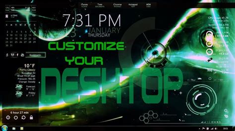 Rainmeter Complete Skins: Transform Your Desktop into a Work of Art