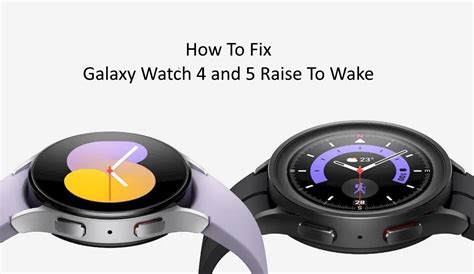 Raise to Wake Galaxy Watch: How the Feature Works