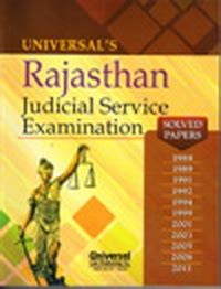 Rajasthan Judicial Service Examination Solved Papers 2nd Edition PDF