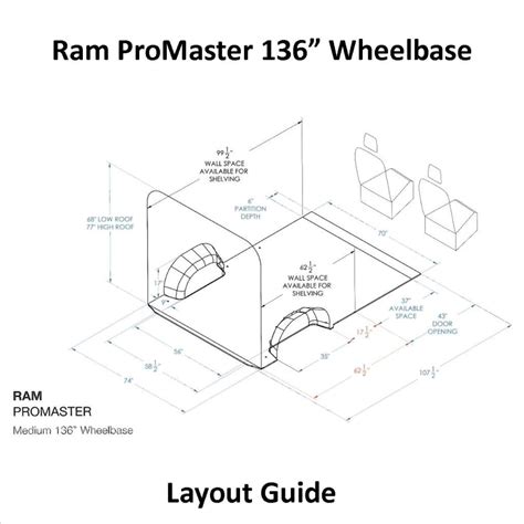 Ram Promaster Floor Plan Template