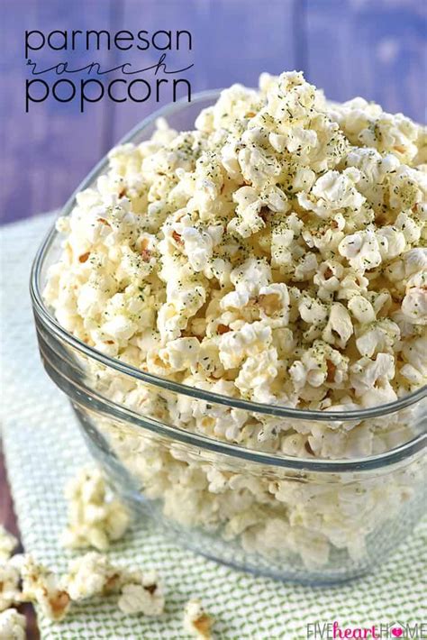 Ranch-Drizzled Popcorn: