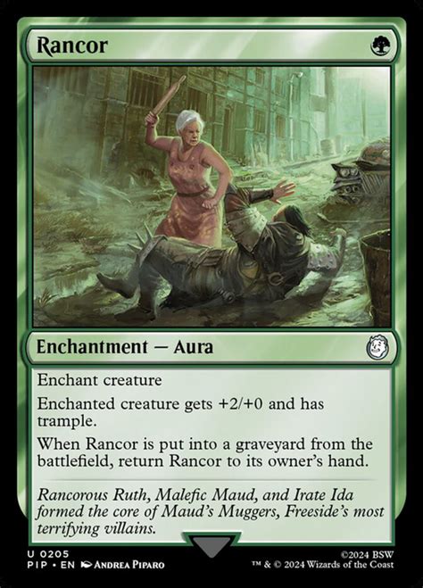 Rancor: Magic Card for a Savage Assault