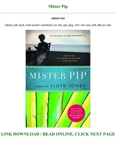 Random House, Inc. Teacherâ€™s Guide Mister Pip PDF Epub