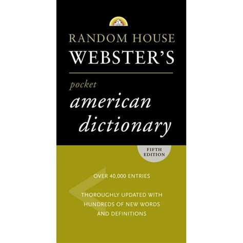 Random House Webster's Pocket American Reader
