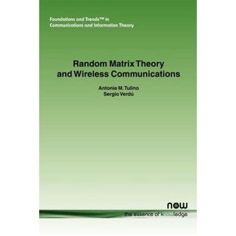 Random Matrix Theory and Wireless Communications PDF