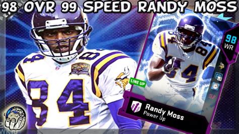 Randy Moss Madden Rating: 99 OVR