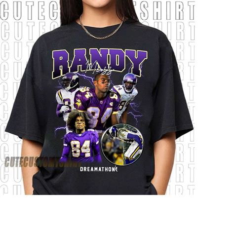 Randy Moss T-Shirts: A Symbol of Gridiron Greatness and Style