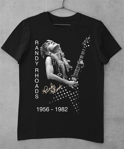 Randy Rhoads Shirt: Gear Up with the Iconic Guitarist's Legacy