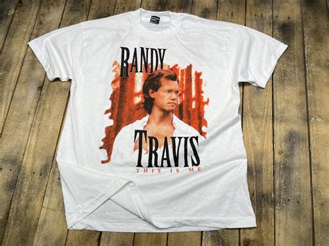 Randy Travis T-Shirt: A Timeless Expression of Country Music