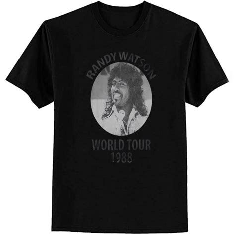 Randy Watson Tour Shirt: A Throwback to Iconic 80s Comedy