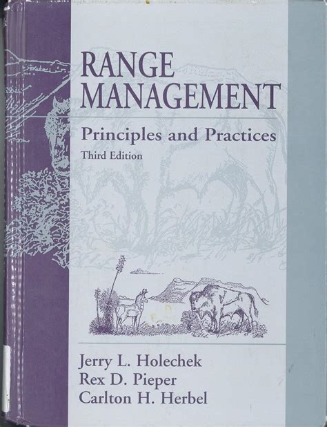 Range Management Principles and Practice Kindle Editon