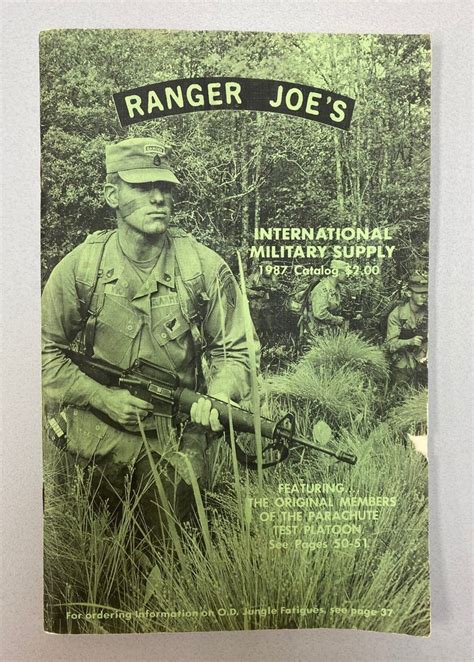 Ranger Joe's Catalog