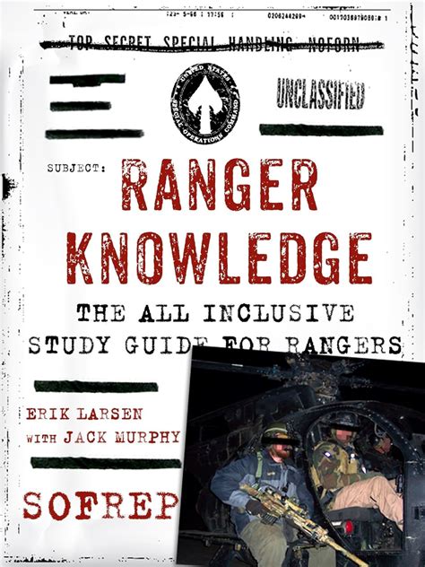 Ranger Knowledge The All-Inclusive Study Guide for Rangers SOFREP