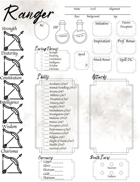 Ranger-Specific Weapons