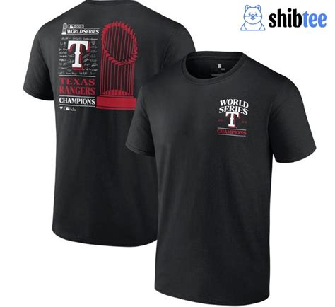 Rangers World Series Champions Shirt: A Symbol of Triumph and Unity