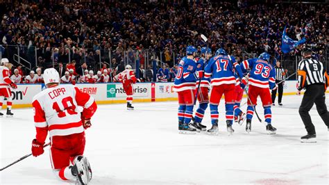 Rangers vs. Red Wings: A Rivalry of Historic Proportions