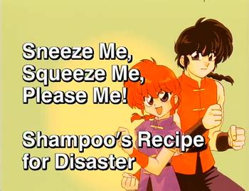 Ranma 1/2 Shampoo: Shampoo's Recipe for Disaster