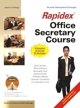 Rapidex Office Secretary Course [6 Sessions Divided into 21 Modules] Doc