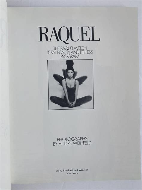 Raquel The Raquel Welch Total Beauty and Fitness Program Doc