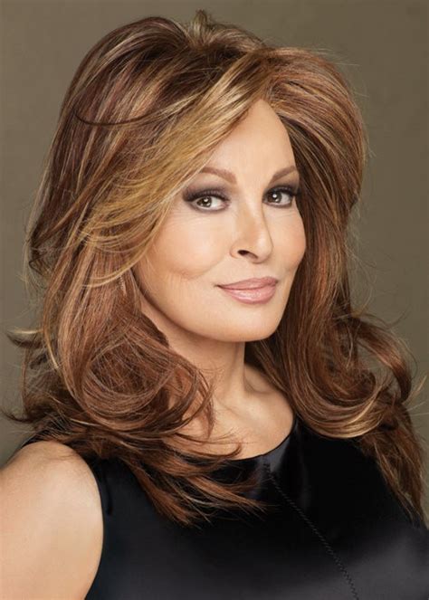 Raquel Welch Auburn Wavy Wig