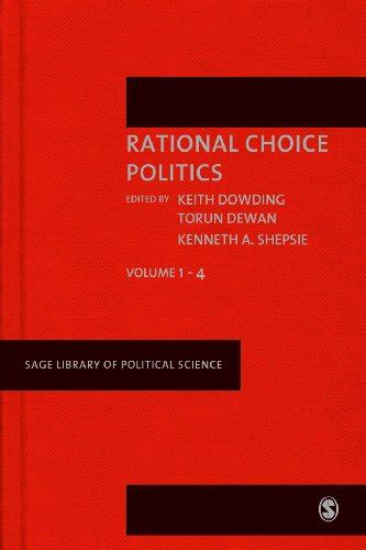 Rational Choice Politics (Sage library of Political Science) Doc