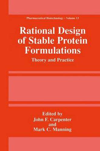 Rational Design of Stable Protein Formulations Theory and Practice 1st Edition Epub