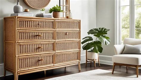 Rattan Dresser 101: Your Guide to Choosing and Using the Perfect Rattan Dresser