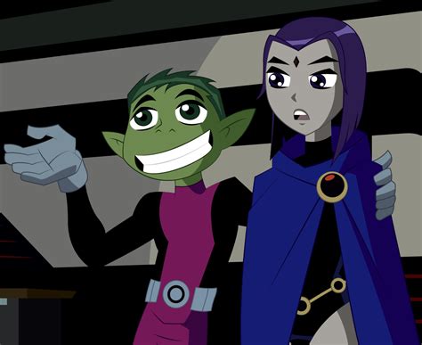 Raven and Beast Boy: The Dynamic Duo of Teen Titans