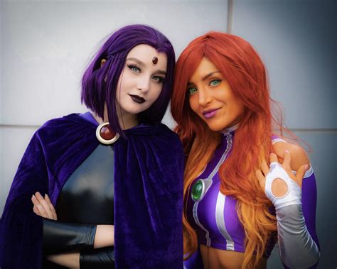 Raven and Starfire Cosplay: An Enchanting Journey into the Realm of Titans