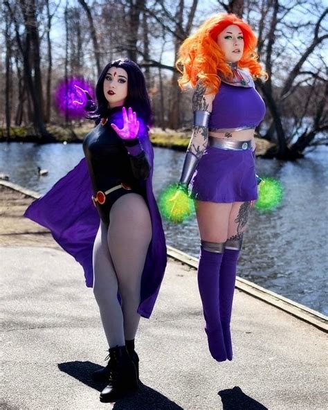 Raven and Starfire Costumes: Unveiling the Enchanting Duo from DC Comics