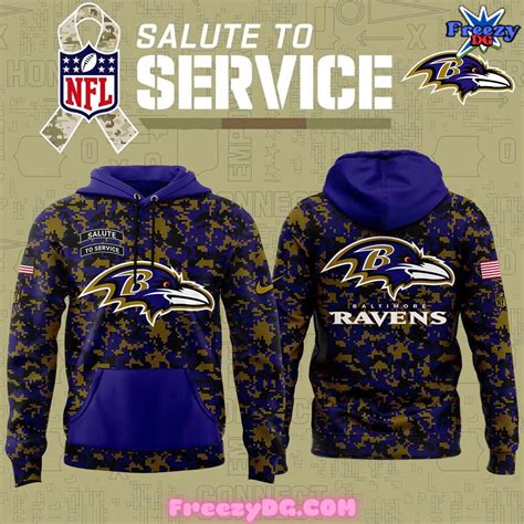 Ravens Salute to Service Sweatshirt: A Symbol of Gratitude and Remembrance