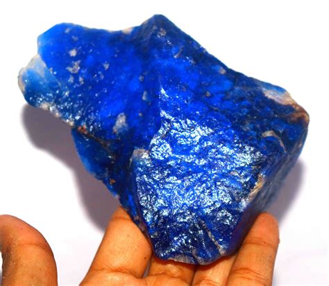 Raw Blue Gemstones: A Coveted Canvas of Nature's Splendor