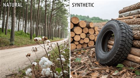 Raw Material: Natural VS Synthetic