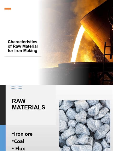 Raw Material Characteristics: