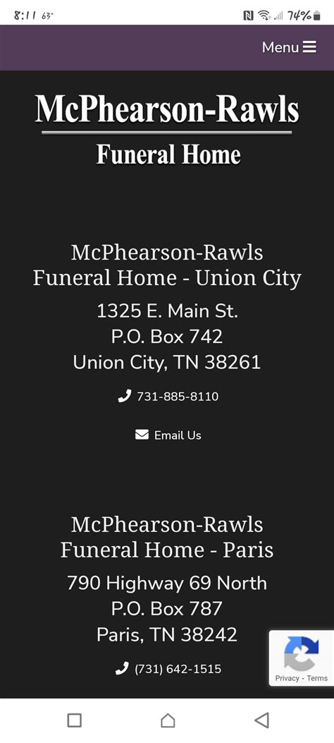 Rawls Funeral Home: A Trusted Name in Union City, TN
