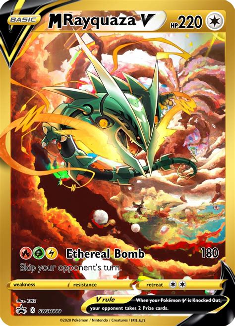 Rayquaza Card: Soar to New Heights in the World of Pokémon TCG