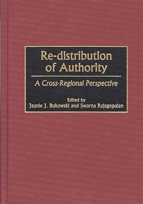 Re-distribution of Authority  A Cross-Regional Perspective Doc