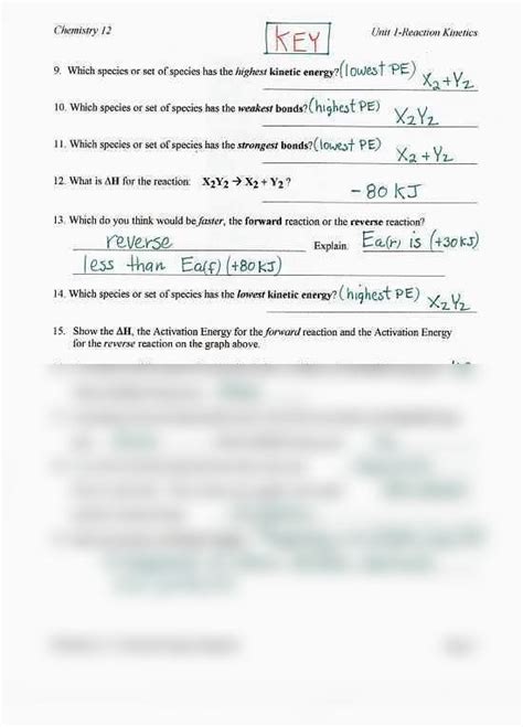 Reaction Energy Kinetics Answer Key Epub