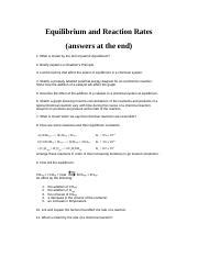 Reactions Rates And Equilibrium Section Review Answers Kindle Editon