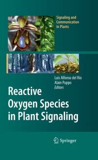 Reactive Oxygen Species in Plant Signaling 1st Edition Epub