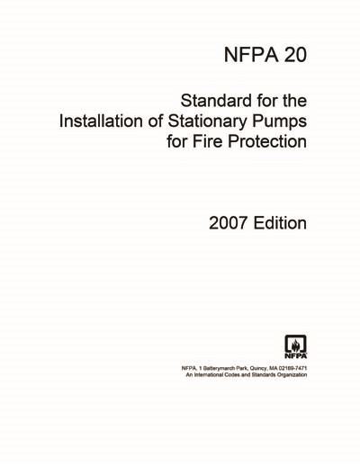 Read NFPA--20-2007 Ebook Epub