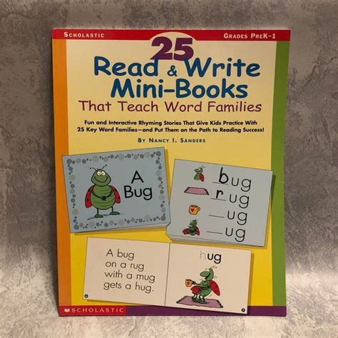 Read Write Mini Books Teach Families PDF