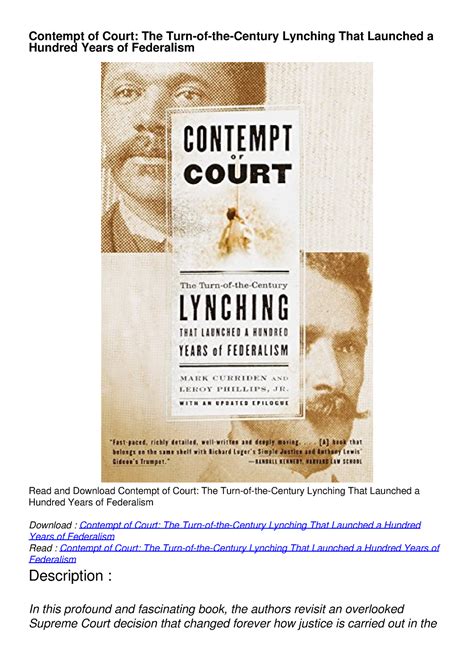 Read contempt-of-court-s-u Ebook Reader