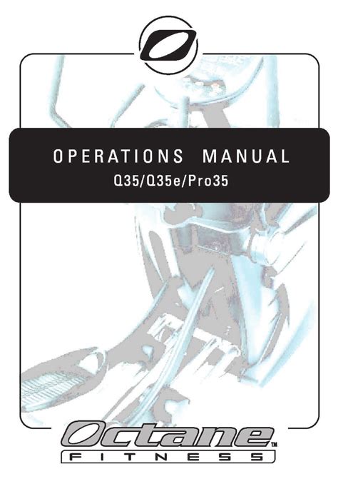 Read q35-operations-and-assembly-manual-before-2006 Ebook Epub